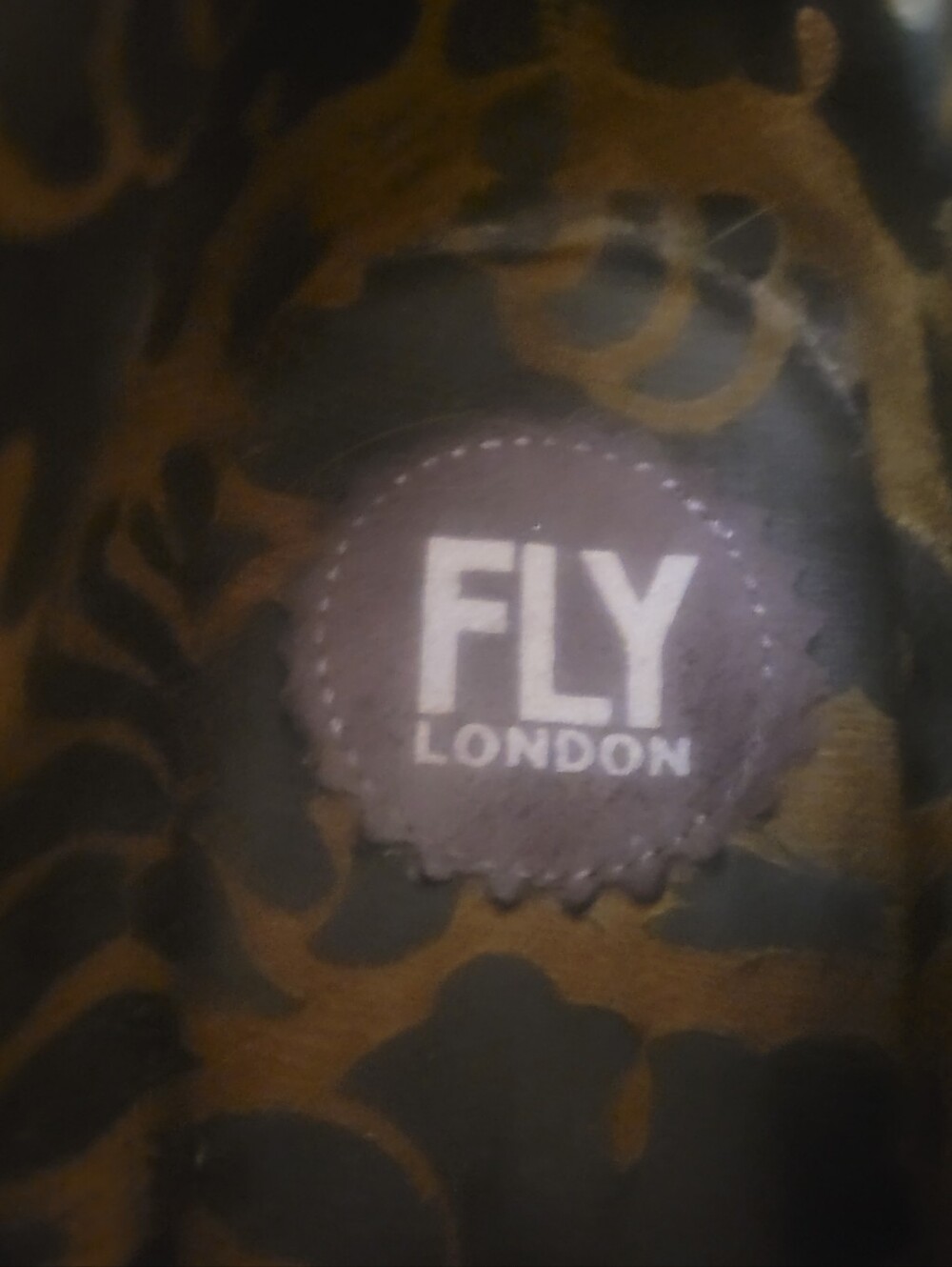 FLY London Gray Yama Ankle Wedge Boots Size 9-9.5 - Picture 5 of 7